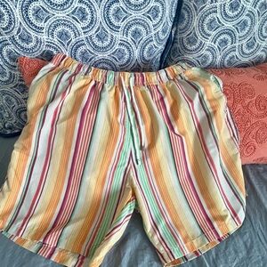 Peter Millar Multicolor Striped Men's Swim Trunks- size XL